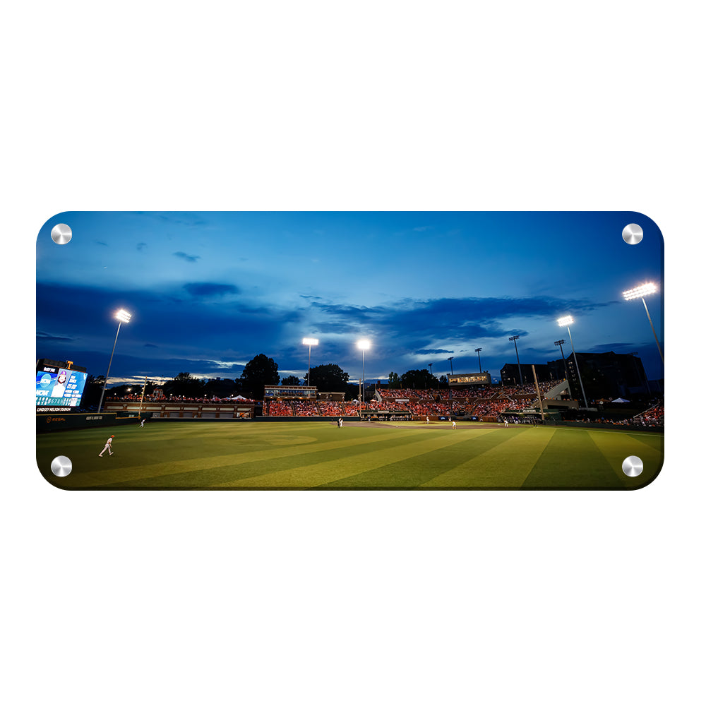 Tennessee Volunteers - Lindsay Field Super Regional Pano - College Wall Art #Canvas