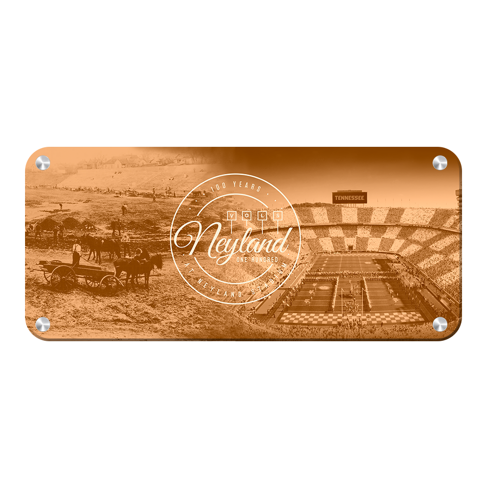 Tennessee Volunteers - Neyland 100 - College Wall Art #Canvas