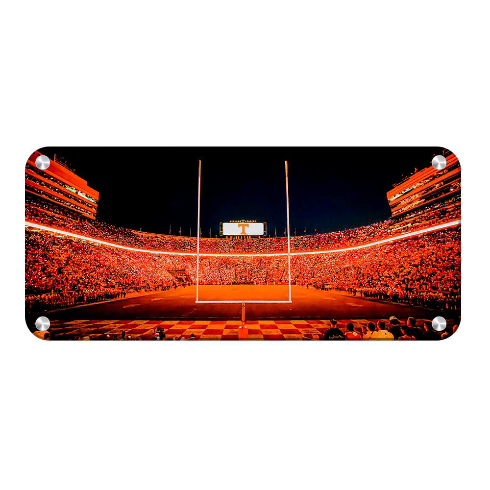 Tennessee Volunteers - Light Up Neyland Panoramic - College Wall Art #Canvas
