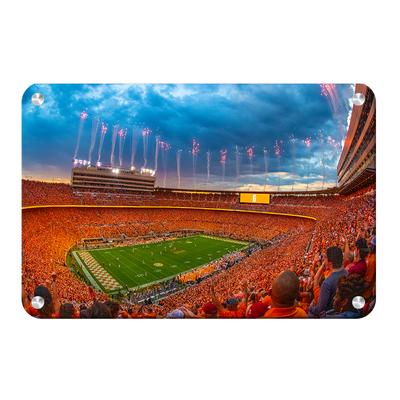 Tennessee Volunteers -Give Him Six Sunset - College Wall Art #Metal