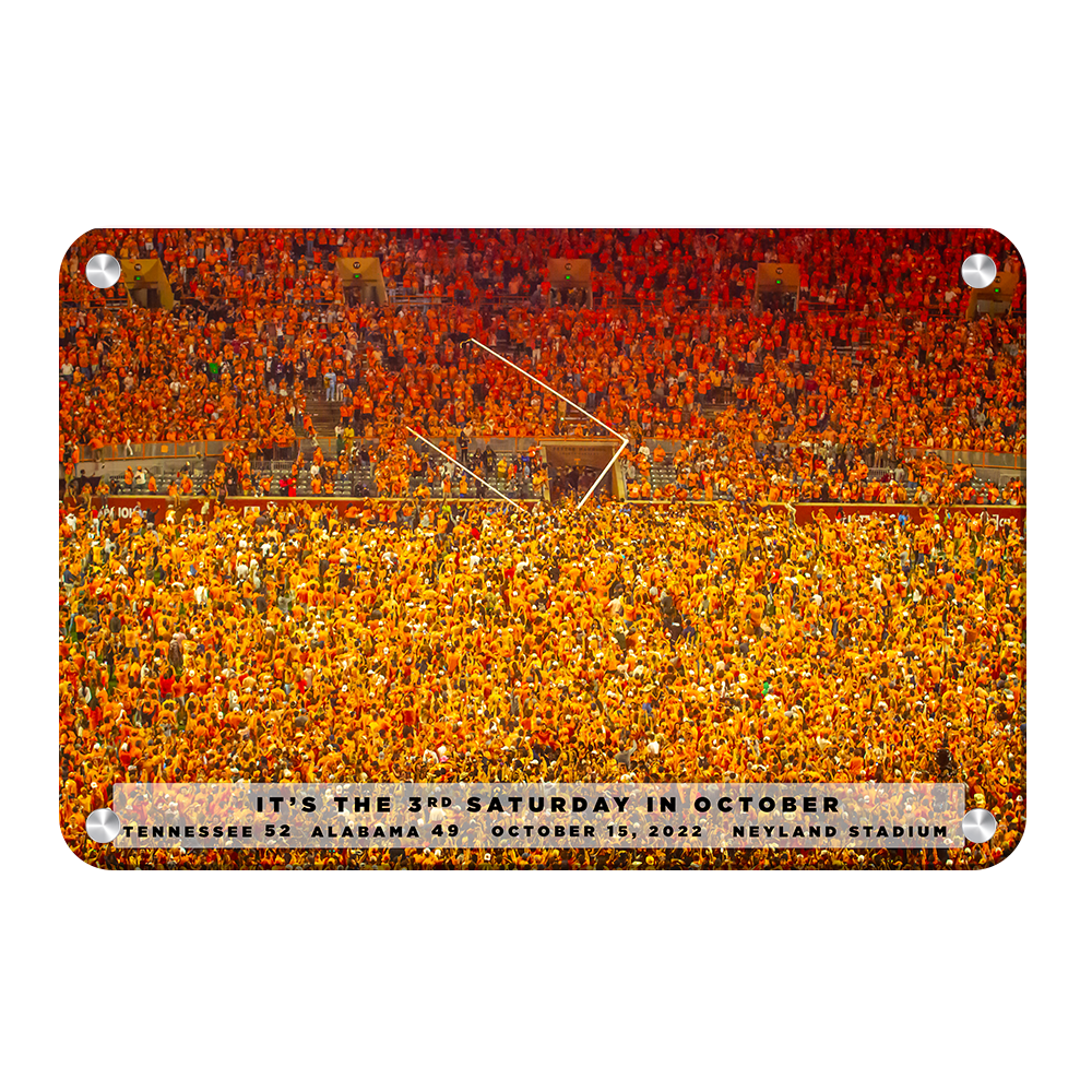 Tennessee Volunteers - Goal Post is Coming Down - College Wall Art #Canvas 