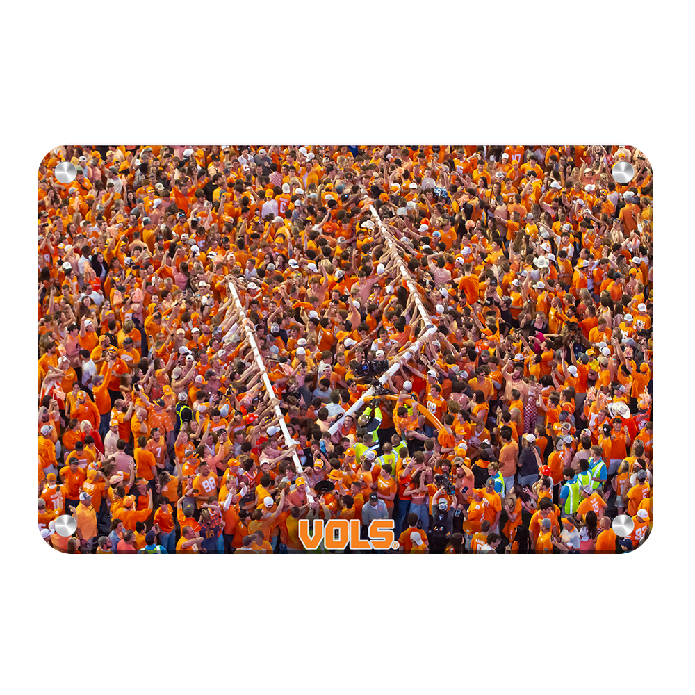 Tennessee Volunteers - The Goal Post is Down - College Wall Art #Canvas