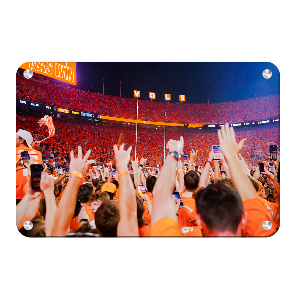 Tennessee Volunteers - Vols Celebrate - College Wall Art #Canvas