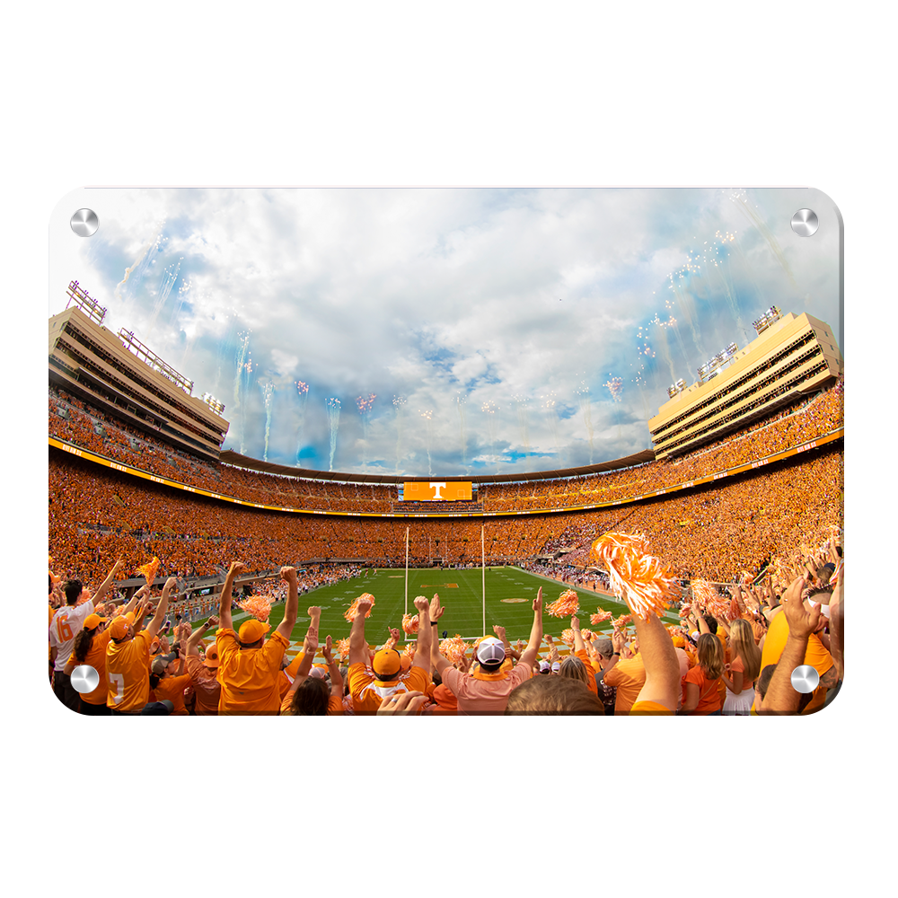 Tennessee Volunteers - Give Him Six End Zone - College Wall Art #Canvas