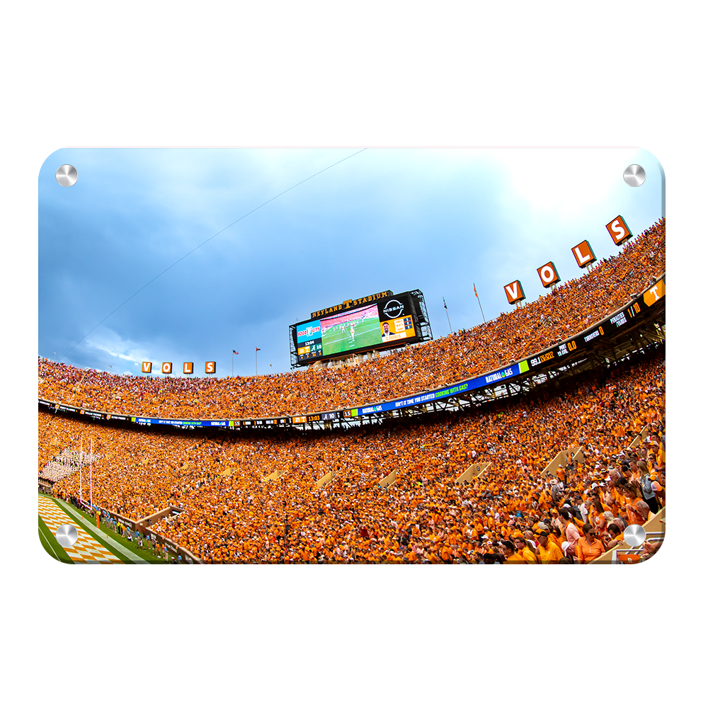 Tennessee Volunteers - VOLS VOLS Orange Out - College Wall Art #Canvas