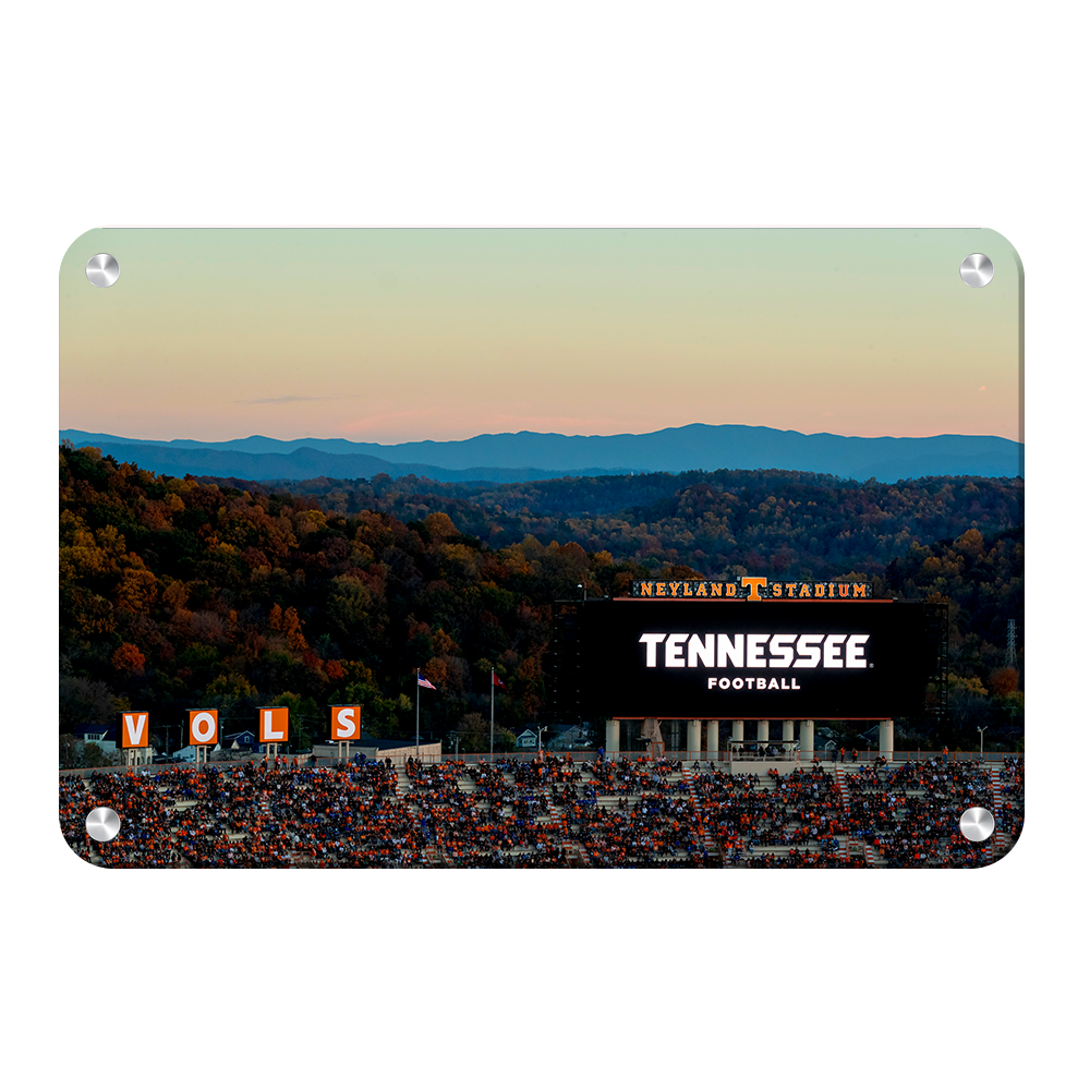 Tennessee Volunteers - Tennessee Football on an Autumn Day - College Wall Art #Canvas