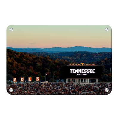 Tennessee Volunteers - Tennessee Football on an Autumn Day - College Wall Art #Metal
