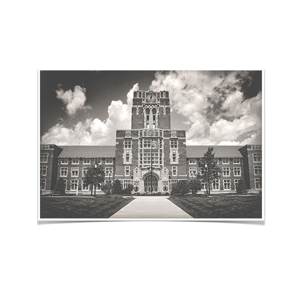 Tennessee Volunteers - Ayres B&W - College Wall Art #Canvas