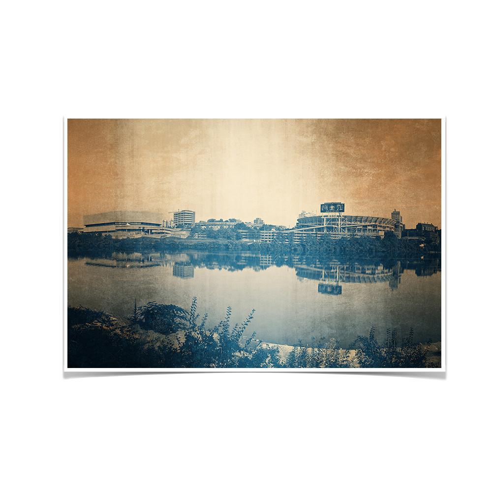 Tennessee Volunteers - Antique Thompson-Boling Neyland - College Wall Art #Canvas