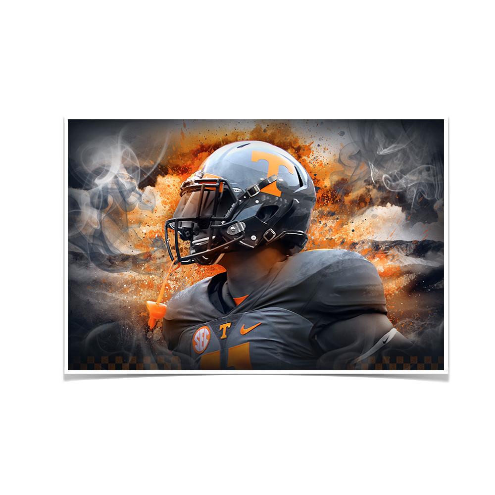 Tennessee Volunteers - Smokey Gray - College Wall Art #Canvas