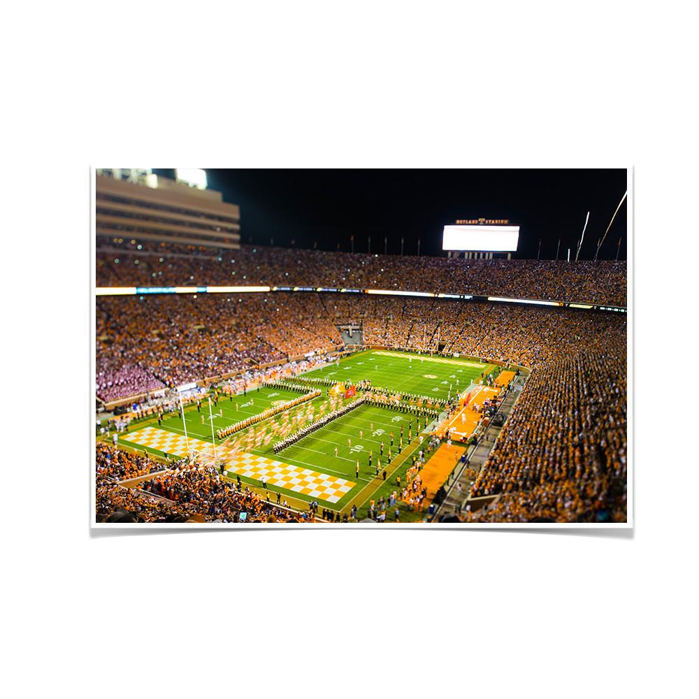 Tennessee Volunteers - Running Through the T 2015 - College Wall Art #Canvas