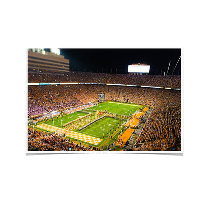Tennessee Volunteers - Running Through the T 2015 - College Wall Art #Poster