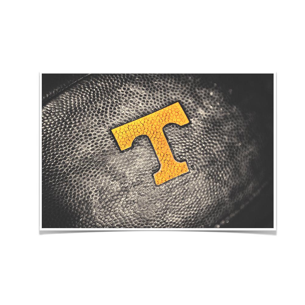 Tennessee Volunteers - Power T Football - College Wall Art #Canvas