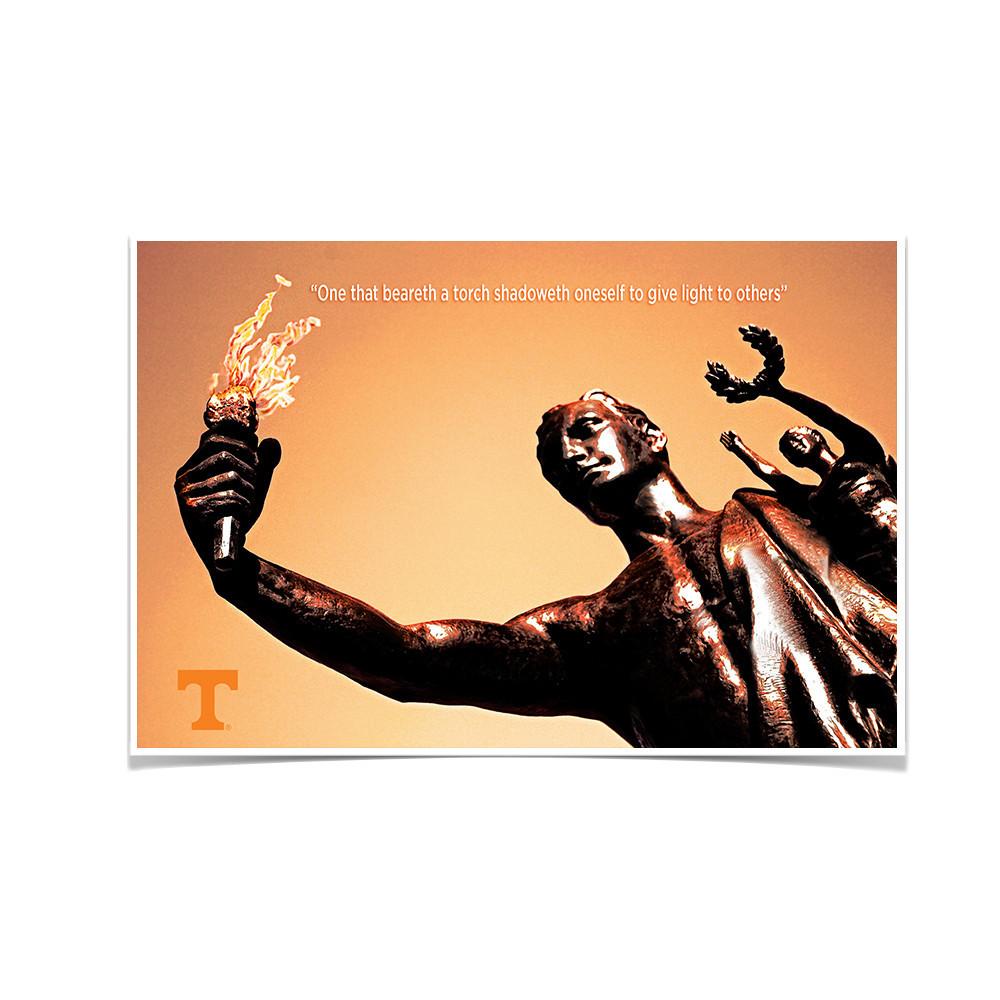 Tennessee Volunteers - Torchbearer 2 - College Wall Art #Canvas