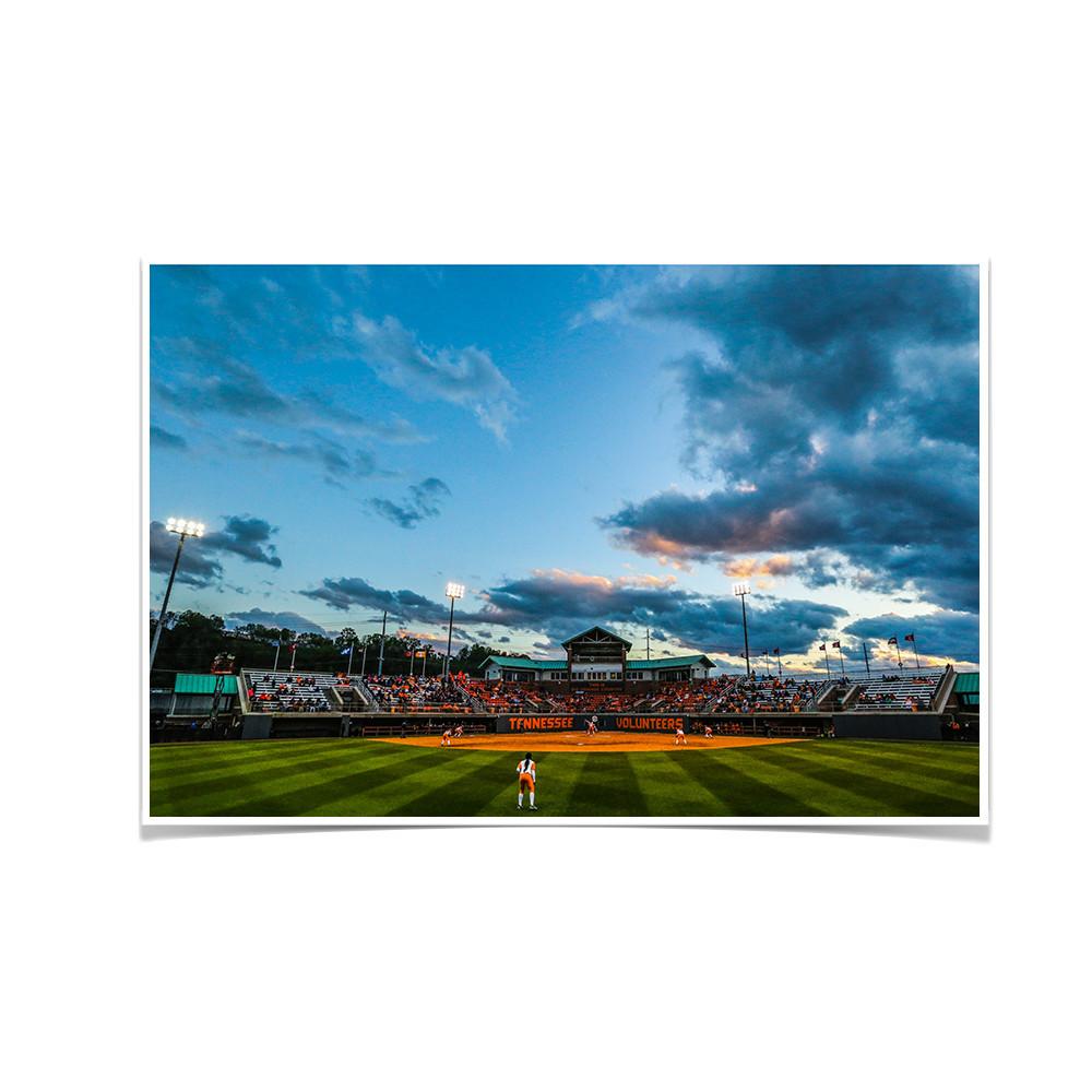 Tennessee Volunteers - Tennessee Softball - College Wall Art #Canvas