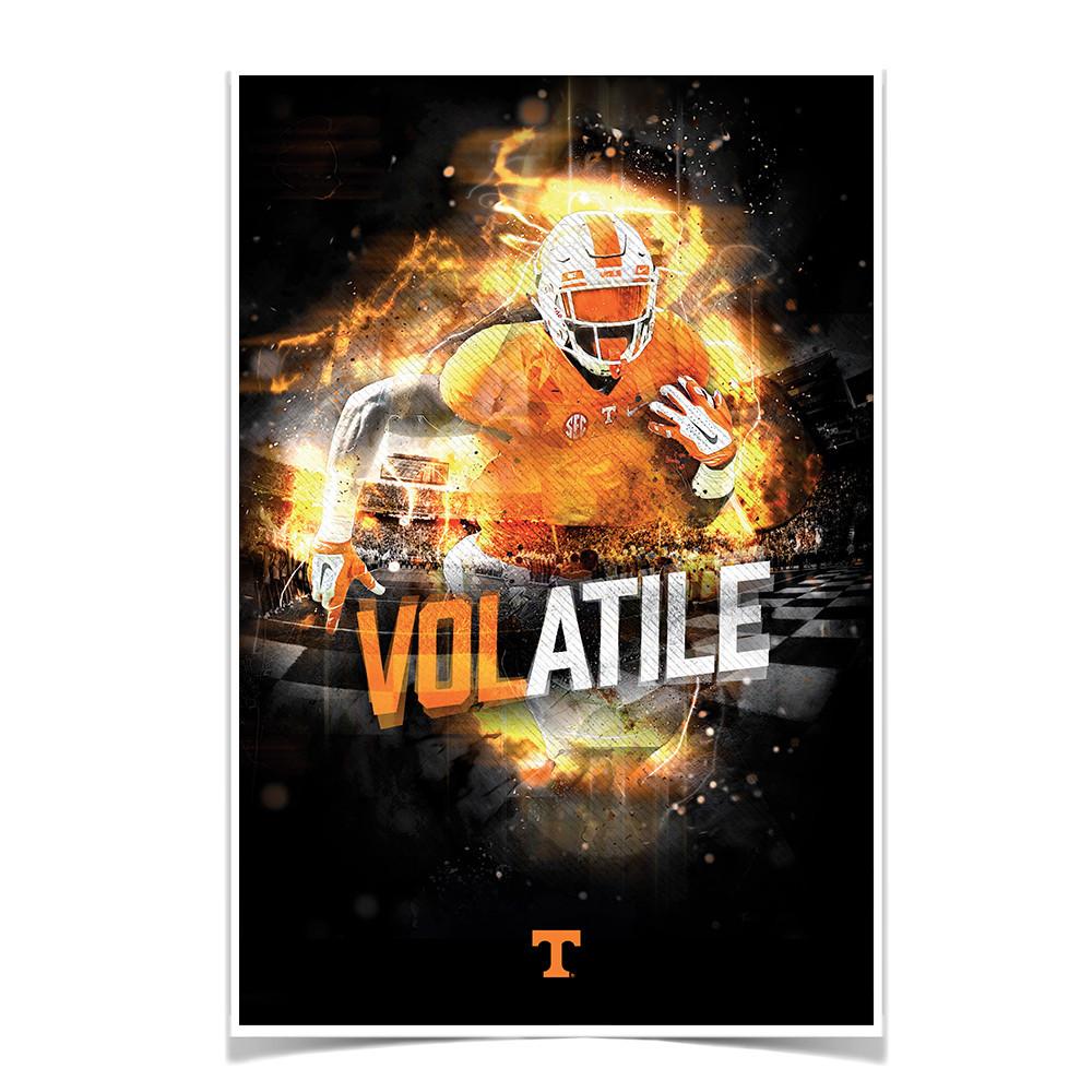 Tennessee Volunteers - Volatile - College Wall Art #Canvas