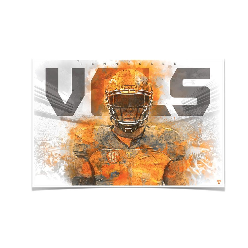 Tennessee Volunteers - Smokey VOLS 2017 - College Wall Art #Canvas