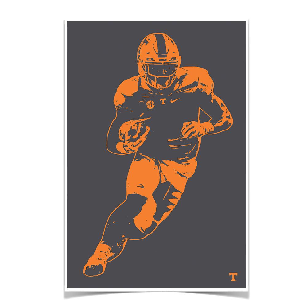 Tennessee Volunteers - Run - College Wall Art #Canvas