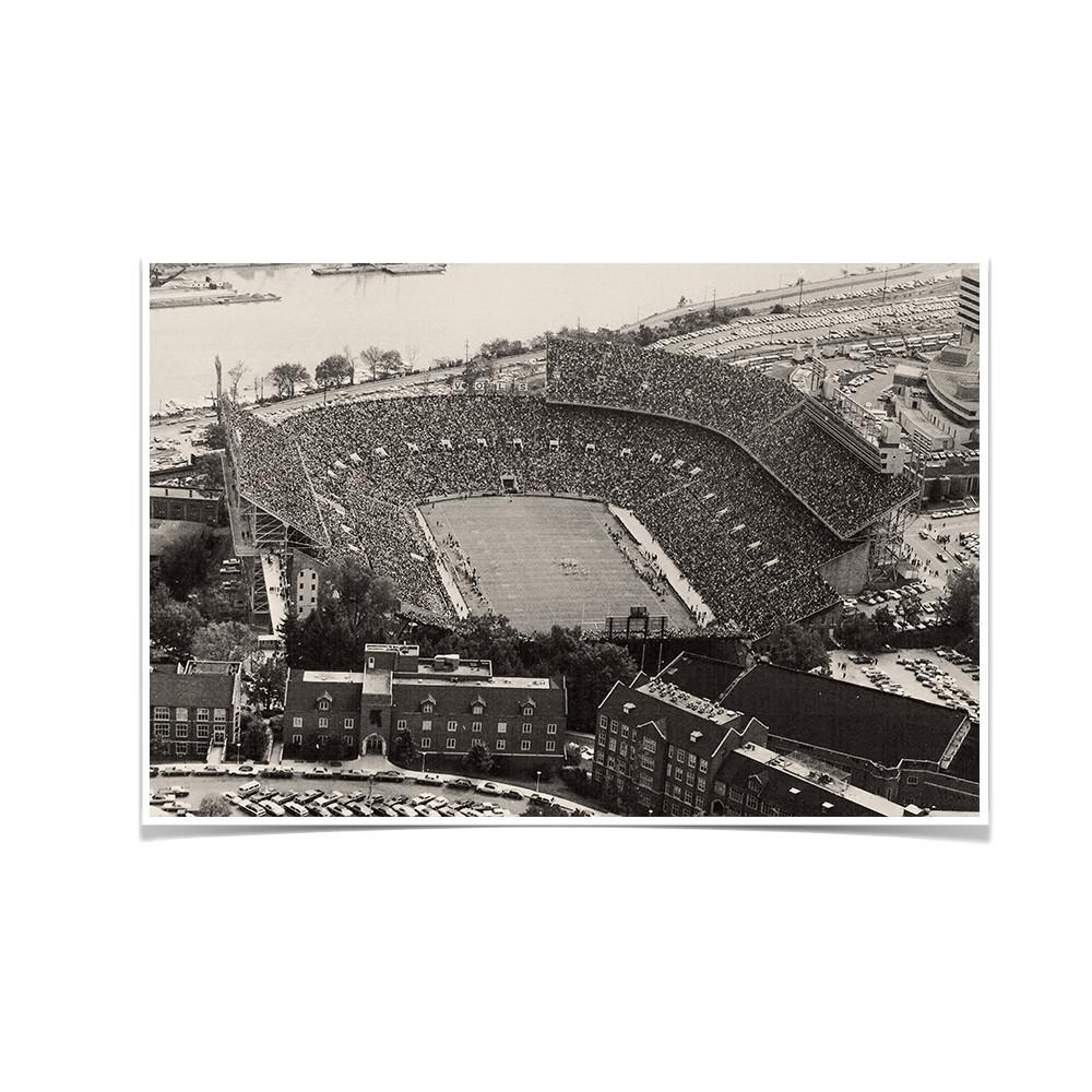 Tennessee Volunteers - Neyland Stadium 1960's - College Wall Art #Canvas