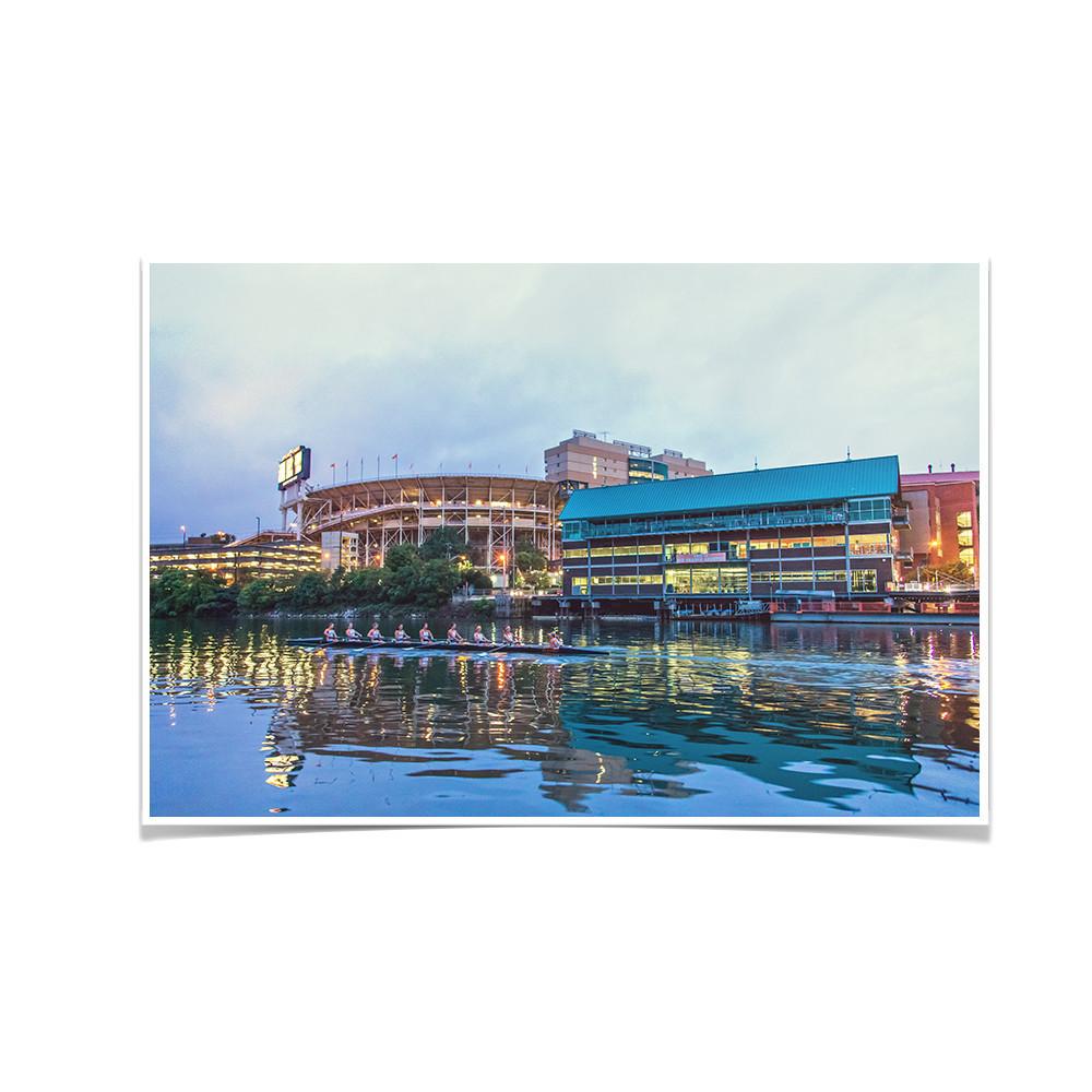 Tennessee Volunteers - Morning Row by Neyland - College Wall Art #Canvas