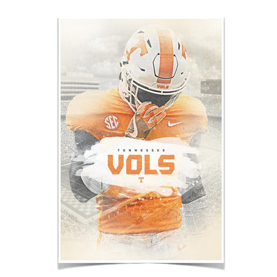 Tennessee Volunteers - Suit Up - College Wall Art #Poster
