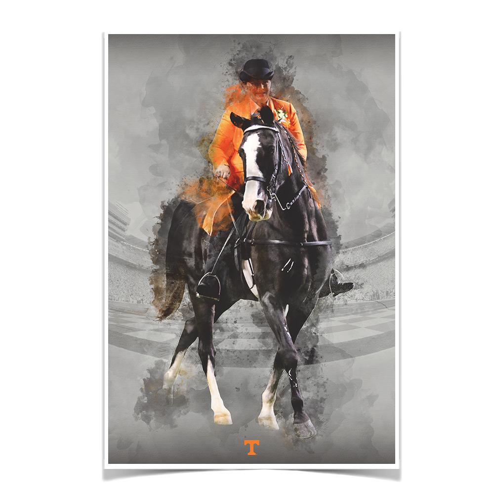 Tennessee Volunteers - TN Walking Horse - College Wall Art #Canvas