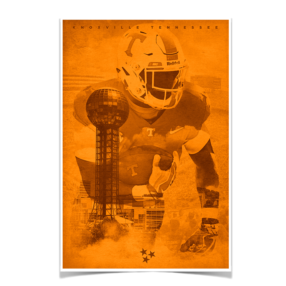 Tennessee Volunteers - Knoxville TN - College Wall Art #Canvas