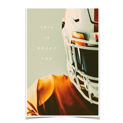 Tennessee Volunteers - Rocky Top - College Wall Art #Poster