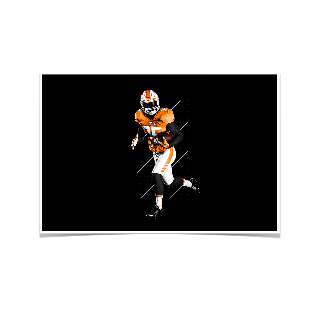 Tennessee Volunteers - Run - College Wall Art #Canvas