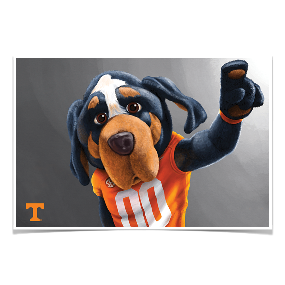 Tennessee Volunteers - Smokey - College Wall Art #Canvas