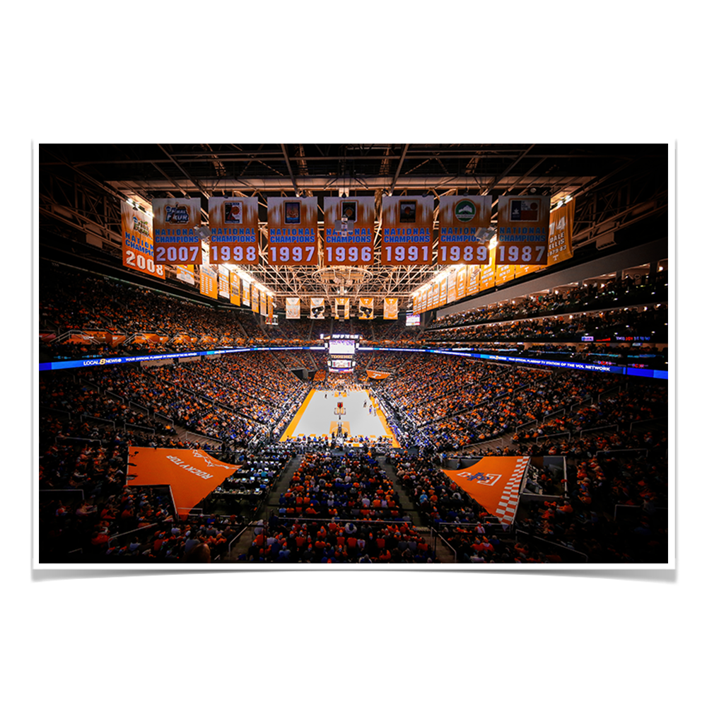 Tennessee Volunteers - Inside Thompson Boling - College Wall Art #Canvas