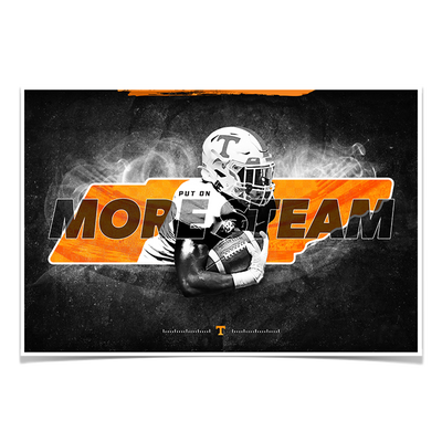 Tennessee Volunteers - More Steam - College Wall Art #Poster