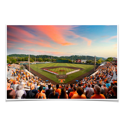 Tennessee Volunteers - Baseball Time in Tennessee - College Wall Art #Poster