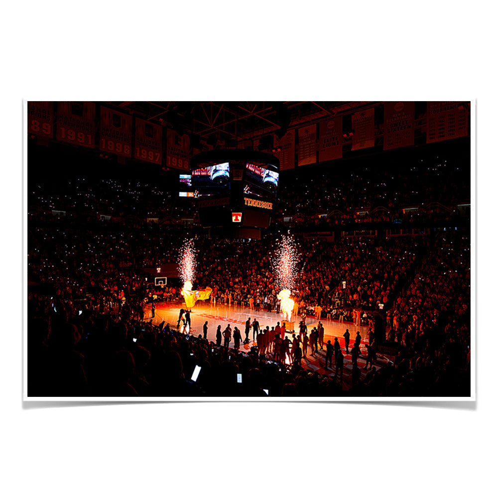 Tennessee Volunteers - Tennessee Basketball - College Wall Art #Canvas