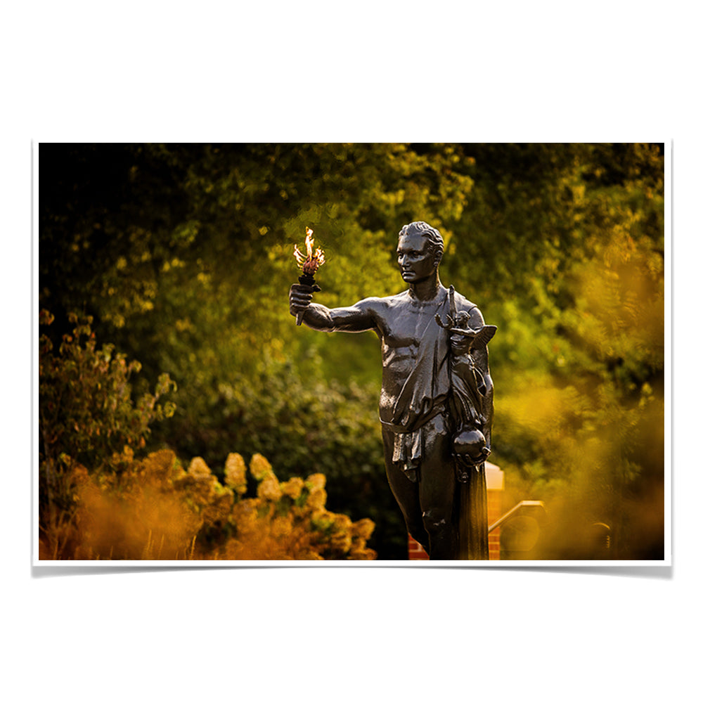 Tennessee Volunteers - Fall Torchbearer - College Wall Art #Canvas