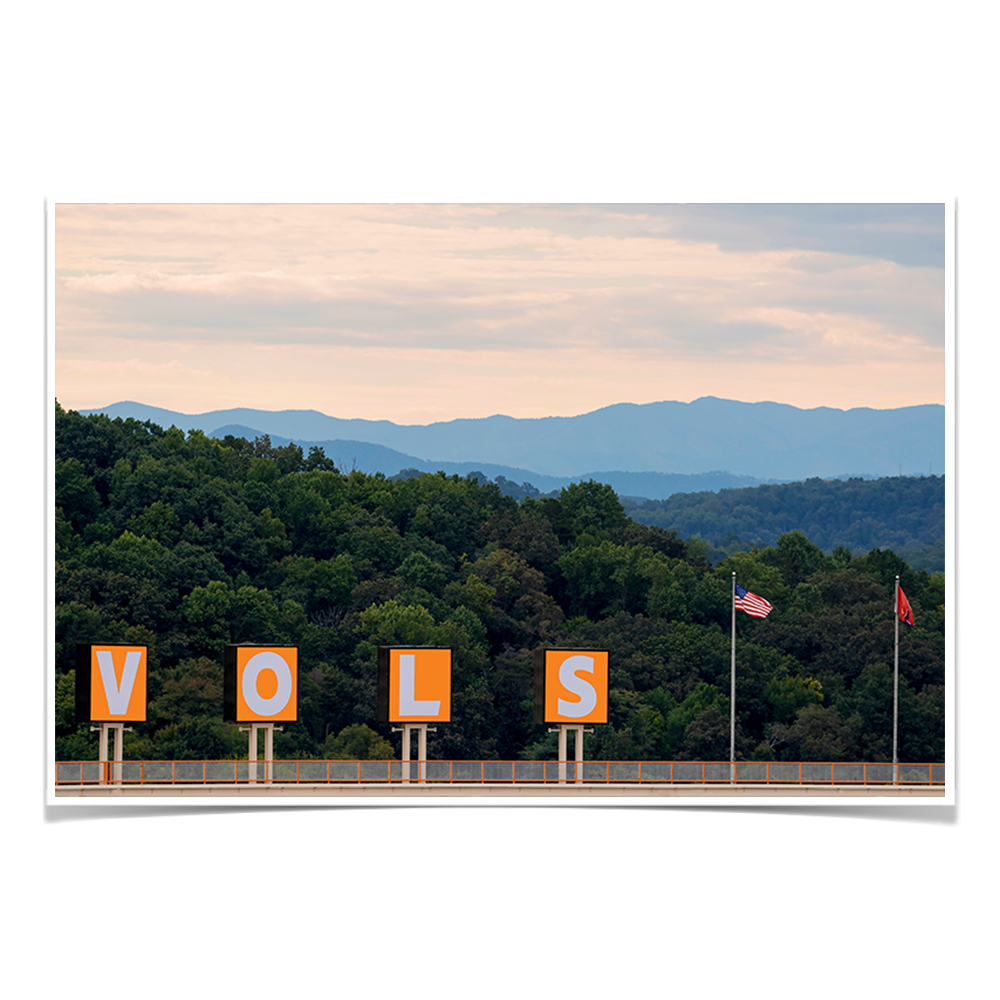 Tennessee Volunteers - Vols Smokies - College Wall Art #Canvas