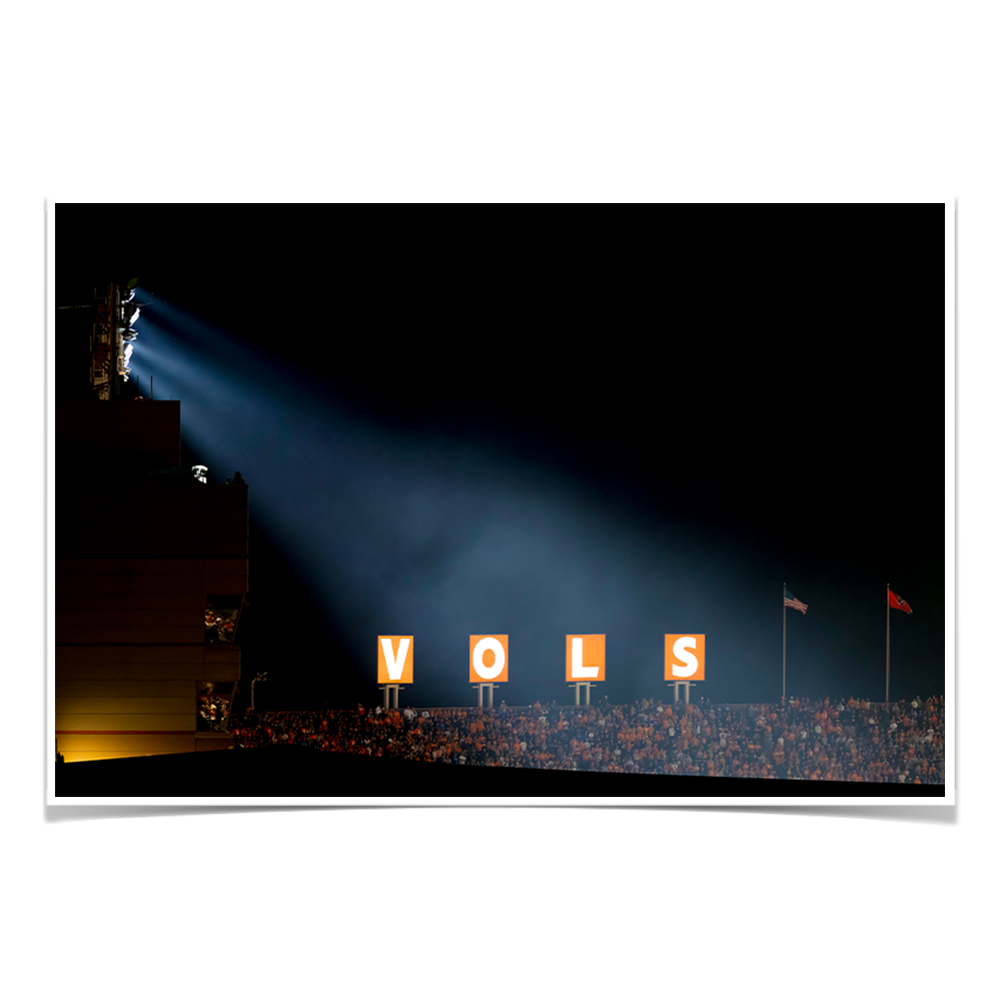 Tennessee Volunteers - VOLS Under the Lights - College Wall Art #Canvas
