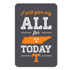 Tennessee Volunteers - I Will Give My All - College Wall Art #PVC