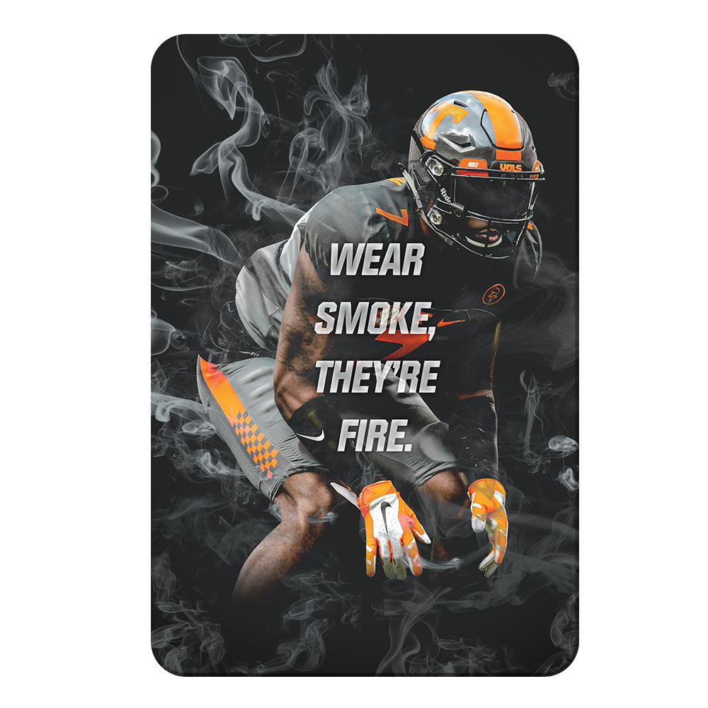 Tennessee Volunteers - Wear Smoke - College Wall Art #Canvas