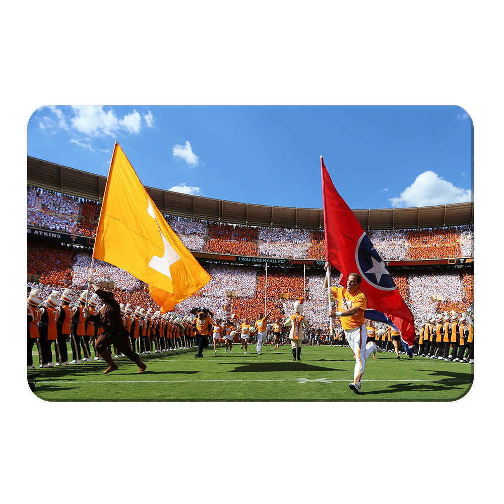 Tennessee Volunteers - Tennessee Checkerboard Neyland - College Wall Art #Canvas