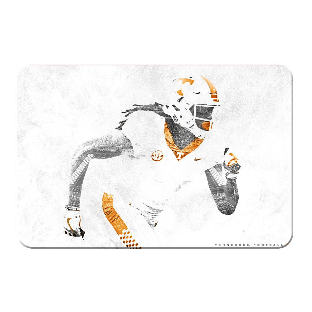 Tennessee Volunteers - Double Exposure T - College Wall Art #Canvas