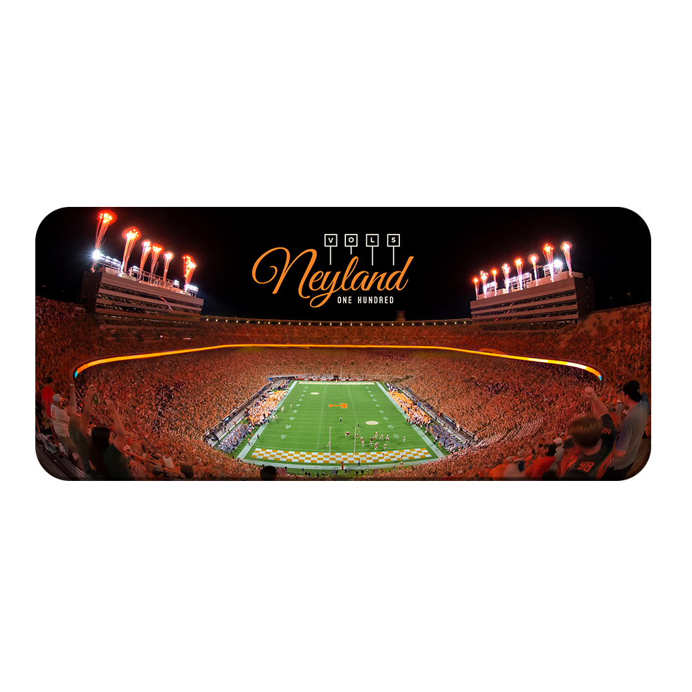 Tennessee Volunteers - Vols Neyland 100 Panoramic - College Wall Art #Canvas