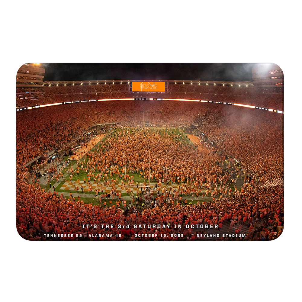 Tennessee Volunteers - It's the Third Saturday in October - College Wall Art #Canvas