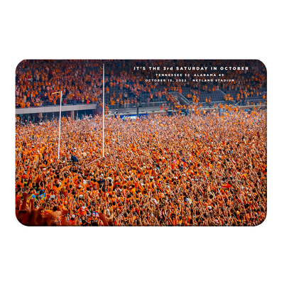 Tennessee Volunteers - It's the 3rd Saturday in October Storm the Field - College Wall Art #PVC
