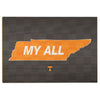 Tennessee Volunteers - My All - College Wall Art #Wood