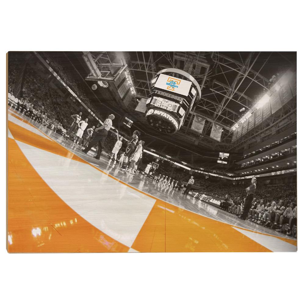 Tennessee Volunteers - Lady Vol Swish - College Wall Art #Canvas
