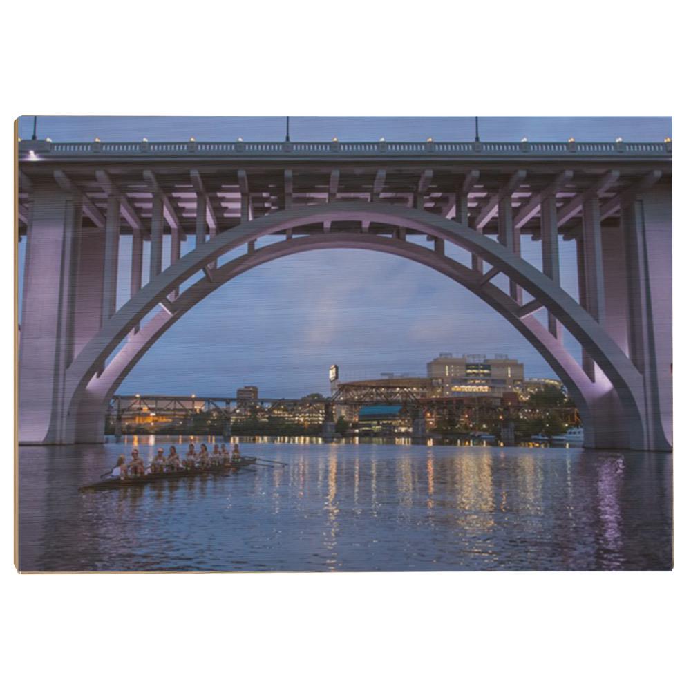 Tennessee Volunteers - Morning Row - College Wall Art #Canvas