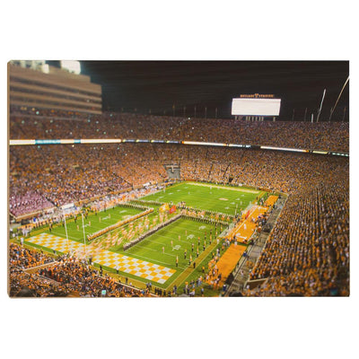 Tennessee Volunteers - Running Through the T 2015 - College Wall Art #Wood