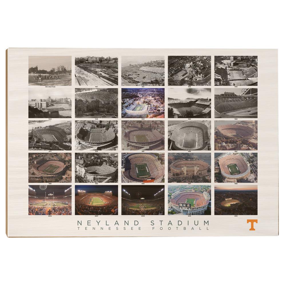Tennessee Volunteers - History of Neyland Stadium - College Wall Art #Canvas