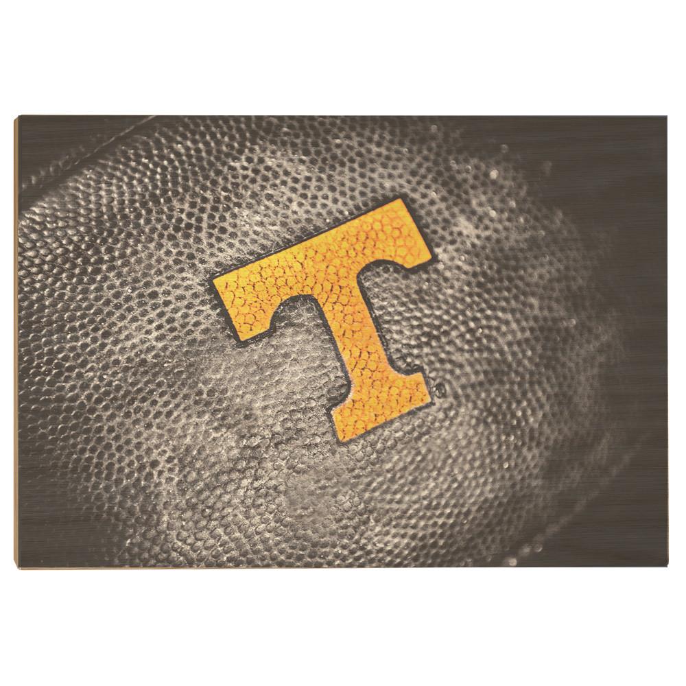 Tennessee Volunteers - Power T Football - College Wall Art #Canvas